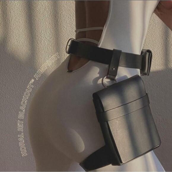 KORAL JET BLACKOUT JUMPSUIT Sz XL - Picture 2 of 9